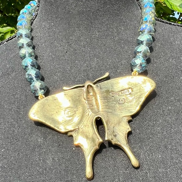 Heidi Daus Dazzling Crystal Butterfly Necklace - Picture 10 of 15